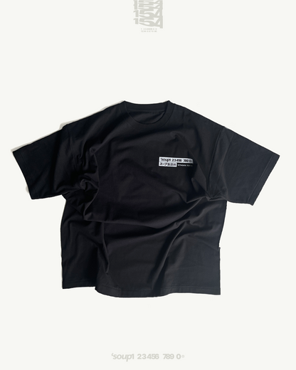 3D Logo Tee - Black & White